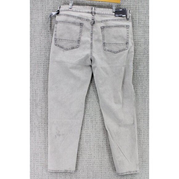WXYZ Jeans Mens Size 38x32 Light Gray Casual Stretch Nomad Slim Fit NWT - Picture 2 of 12